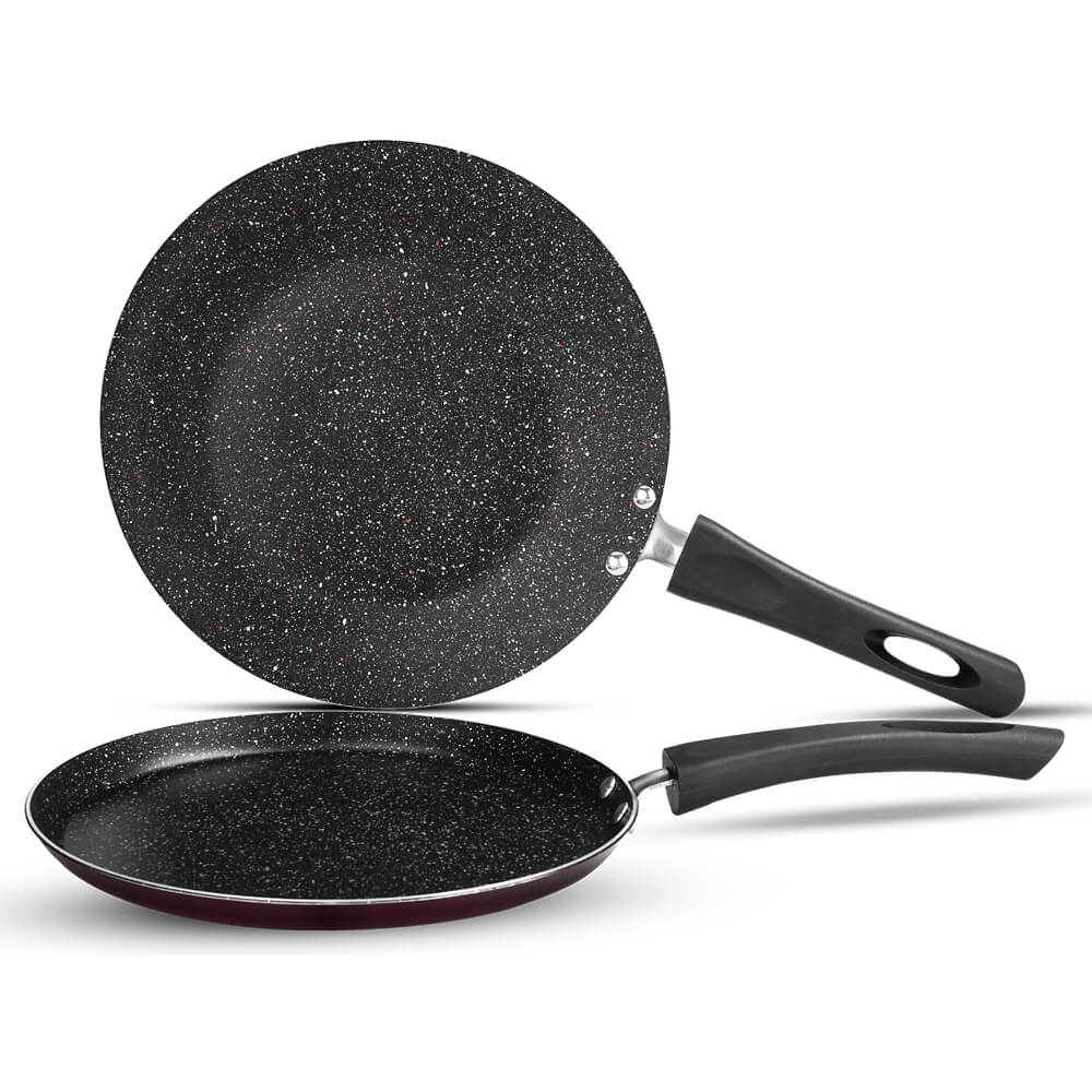 Non Stick Tawa Set - Dosa Tawa and Concave Tawa