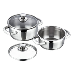 Vinod Stainless Steel Bremen Saucepot Set - 2 Piece