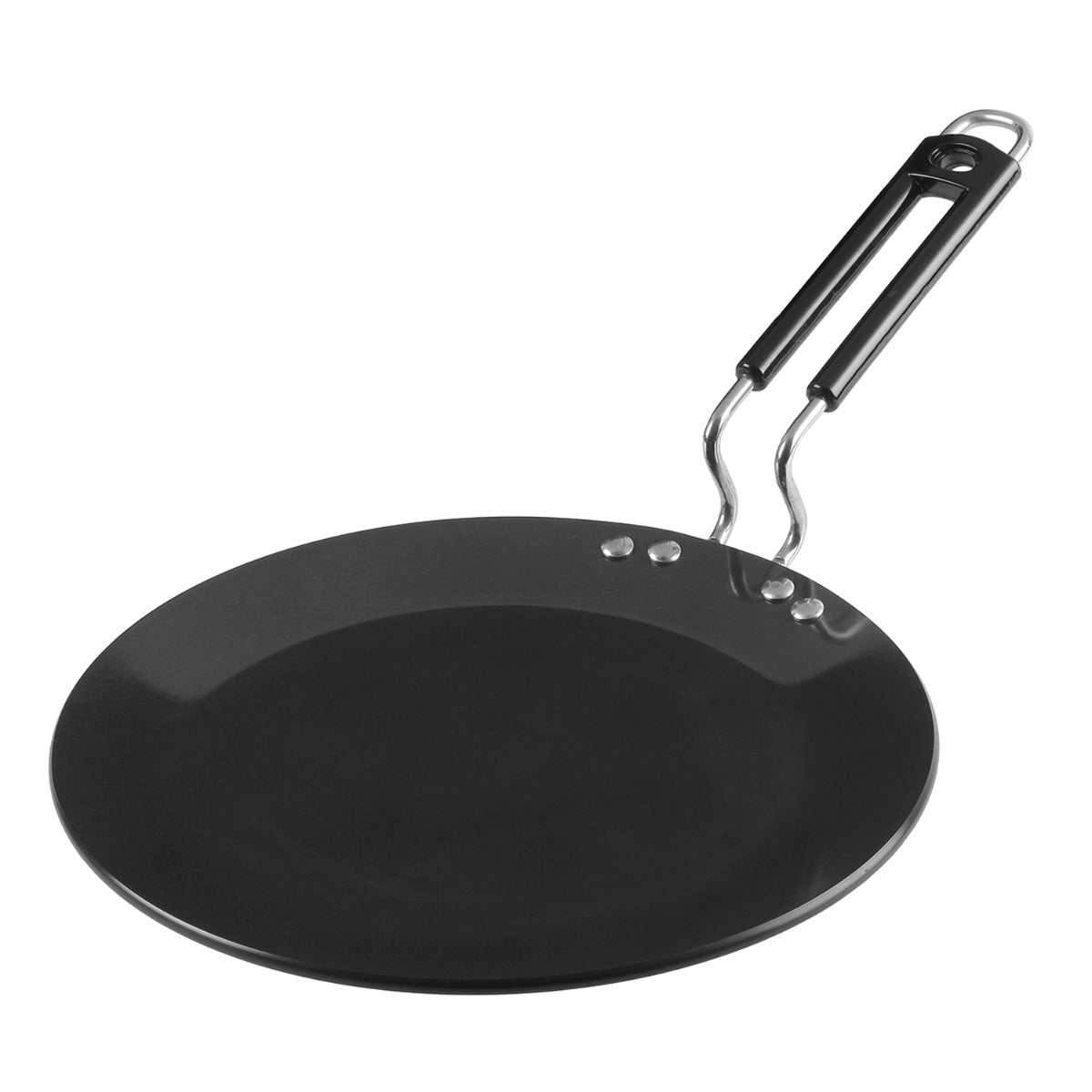 Induction Safe Hard Anodised Roti Tawa with Heat Resistant Handle