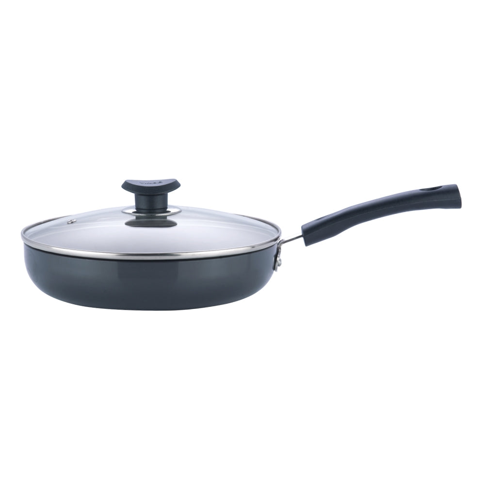Deep Frypan with Glass Lid